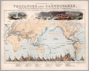 Phénomènes des volcans et des tremblements de terre